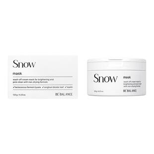 韩国院线bebalance白雪深层清洁面膜去黑头粉刺面膜涂抹式泥清洁