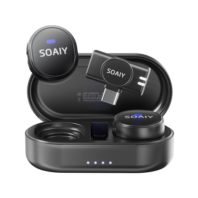 【2025新款】索爱V3领夹麦克风