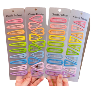 儿童刘海碎发神器发夹女童不伤发女孩头饰前额BB夹宝宝发卡子发饰