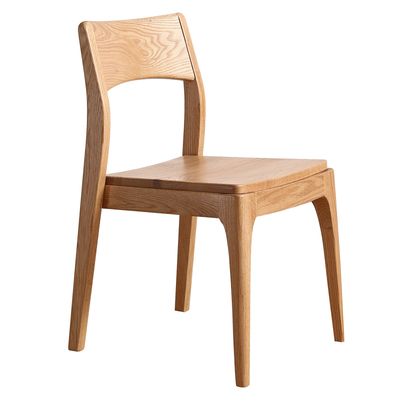 实木餐椅北欧小户型堆叠凳餐厅家用靠背椅橡木舒适椅子