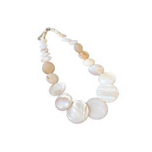 贝壳项链女欧美夸张首饰锁骨链高级感轻奢小众配饰颈链新款饰品