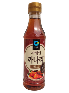 韩国清净园蓝鱼露500g韩式泡菜调味汁红鱼露银鱼露汁海鲜汁调味料