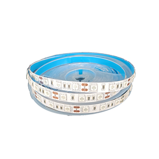 LED超亮红光灯带12v24伏5050防水红色线性灯条设备货车白蓝绿黄粉