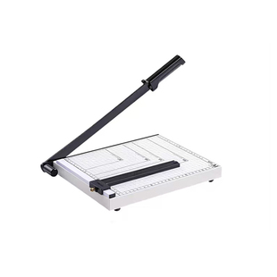 得力文件裁纸刀裁纸机 A4手动切纸刀虚线切纸机办公家用小型照片8014得力8014切纸机切纸刀