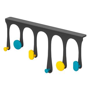 门后挂钩挂衣架免打孔门背后挂钩卧室浴室门上挂架门背式门上挂钩