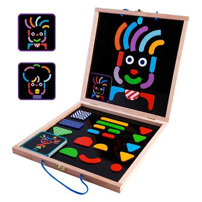 Djeco儿童智力磁性益智七巧板