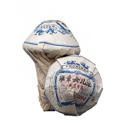 昌泰普洱 云南普洱茶2004年岁月昌泰班章女儿沱250g生茶  蘑菇沱