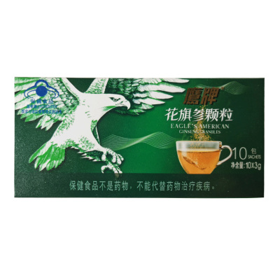 鹰牌花旗参茶5送一免疫西洋参