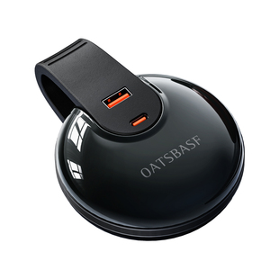 派凡【国家3C认证】PD65W氮化镓充电器自带伸缩数据线USB多口快充旅行便携三合一折叠插头功能手机笔记本通用