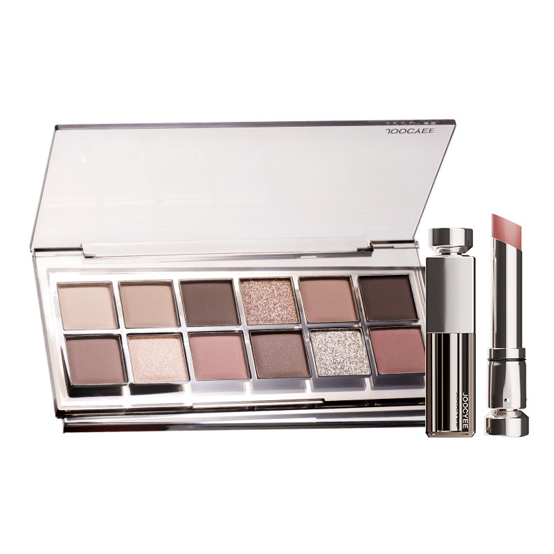 Joocyee酵色十二色眼影腮红彩妆面部12色TK