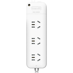 良工光纤箱家用排插弱电箱插座无线插线板信息箱插排不带线