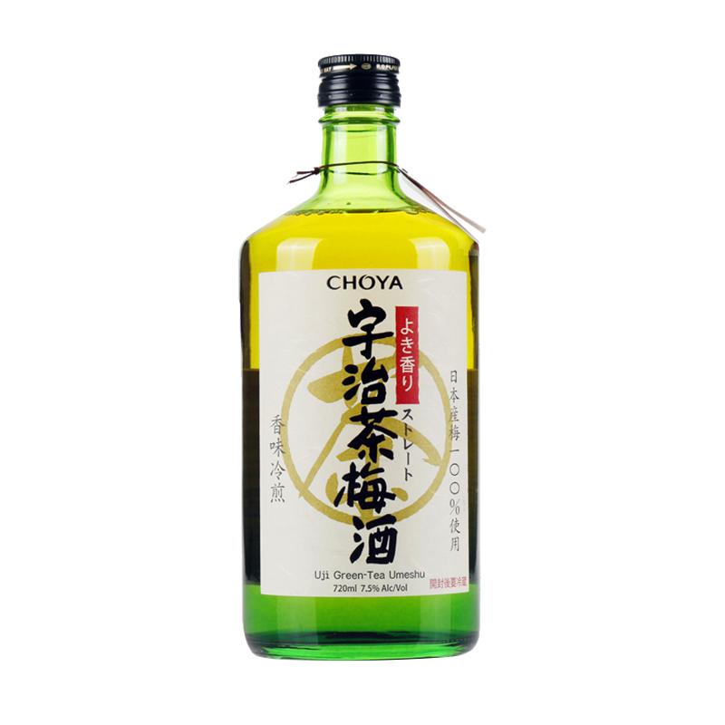 CHOYA/俏雅梅酒梅子酒宇治茶梅酒720ml日本原装进口夏日自制调酒