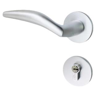 万科精装修室内门锁铝合金不锈钢锁具五金门把手拉手工程用替换锁