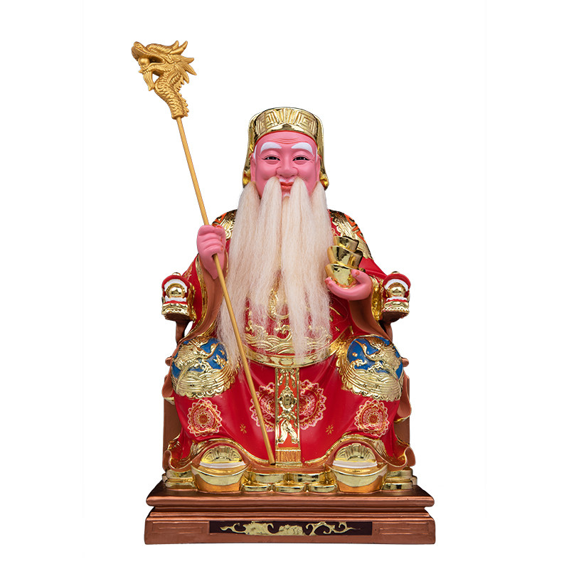 树脂土地公神像大伯公.供奉摆件