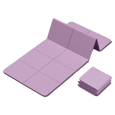 tpe折叠瑜伽垫午休家用健身垫