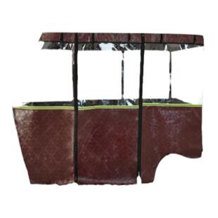 电动三轮车车棚雨帘车小巴士电动车篷全透明围帘防风保暖加厚防雨