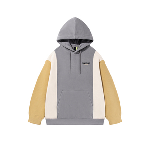 森马连帽卫衣男2024冬季新款男士摇粒绒加绒拉链开衫秋冬带帽外套