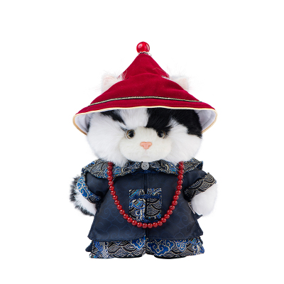 TeddyTales莉娜熊宫廷御猫鳌拜猫咪玩偶小猫毛绒玩具生日礼物礼盒