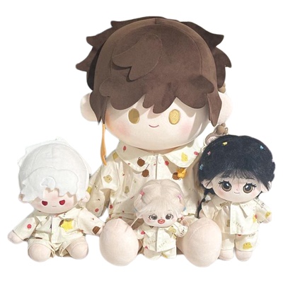 10/20/40cm坐姿站姿款玩偶娃衣