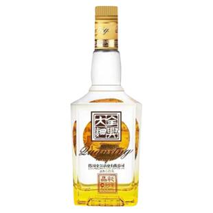 四川全兴大曲晶彩金新版52度38度浓香型纯粮白酒500ml*1/6瓶整箱