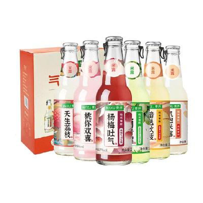 麦序气泡米酒230mlx6瓶甜酒米酒