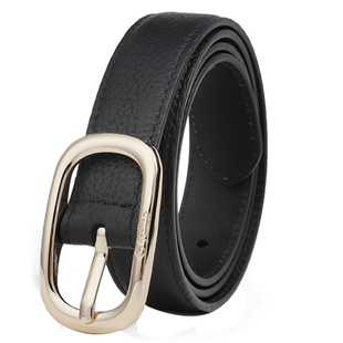 金利来女皮带新款真皮装饰时尚休闲女腰带百搭牛仔裤细裤带