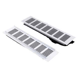 厨房柜门排气孔燃气网通风口通气孔格栅门冰箱嵌入式厨柜透气孔盖