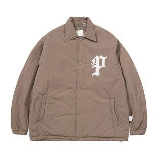 PINSKTBS 日系复古City Boy风格双面穿T棉保暖教练夹克棉服男