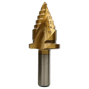 15/15.5/16/16.5号台阶梯钻头毛管PVC PE管开孔器打孔器旁通专用