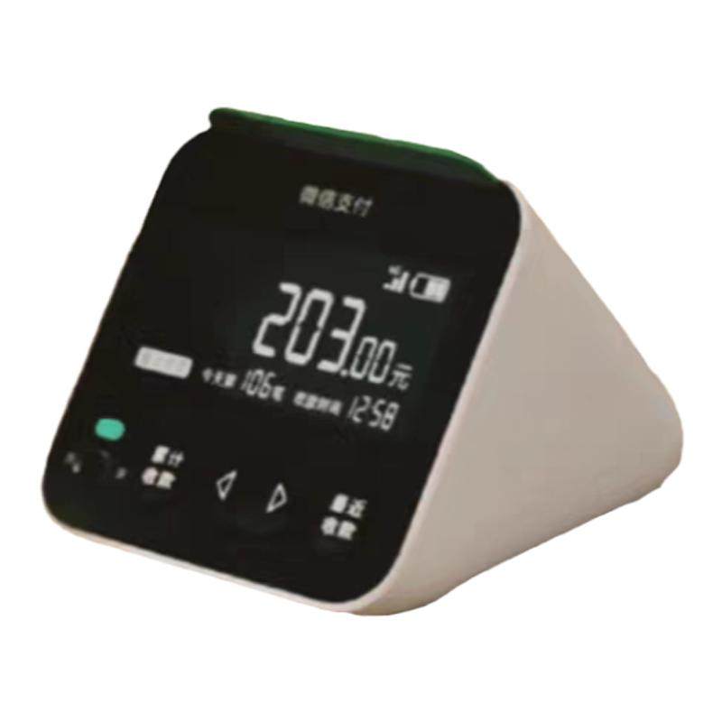 微信收款音箱新款M1带屏幕版可查账商家收付款自带流量语音播报器