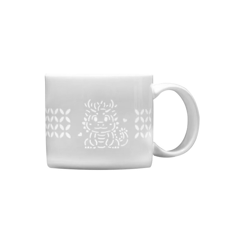 景德镇玲珑杯咖啡杯高颜值十二生肖陶瓷杯情侣喝水杯子马克杯茶杯