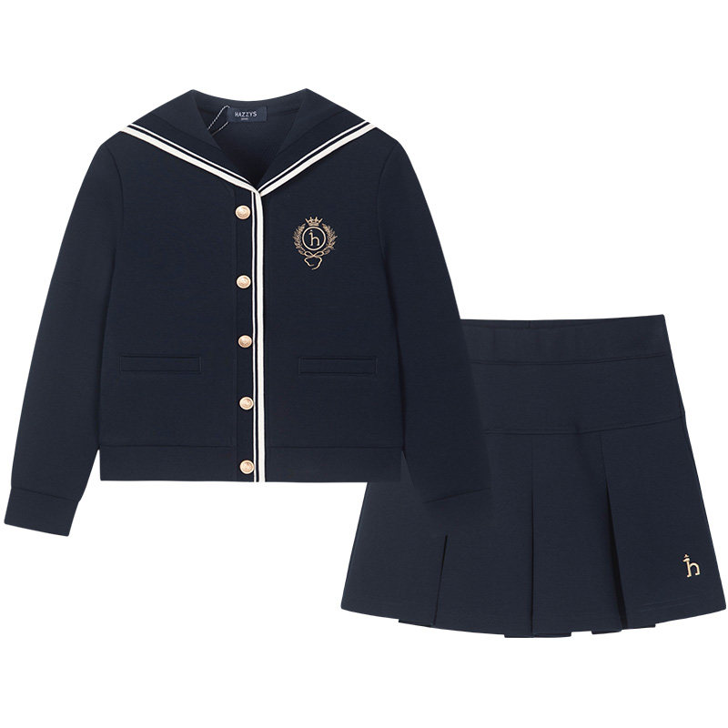 哈吉斯学院女童套裙2件套秋季