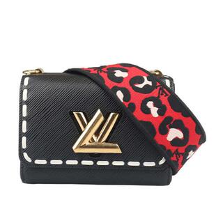 中古9新LV 豹纹EPI水波纹小号单肩包二手奢侈品包包