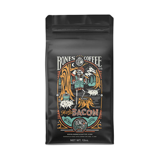 Bones Coffee-白骨咖啡 Maple Bacon枫香培根中度烘焙咖啡豆 340g