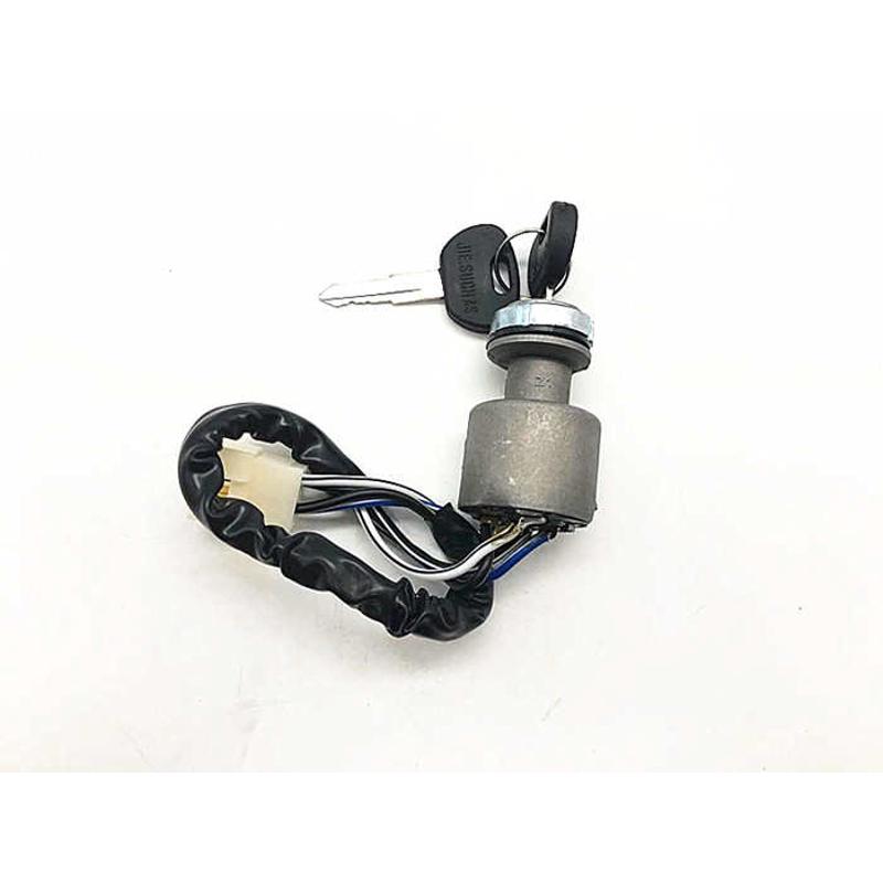 万虎三轮车方向盘三轮车点火开关 三轮摩托车配件四线电门锁