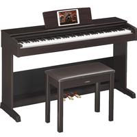 雅马哈电钢琴YDP144成年儿童88键重锤103B/R立式数码电子钢琴进口