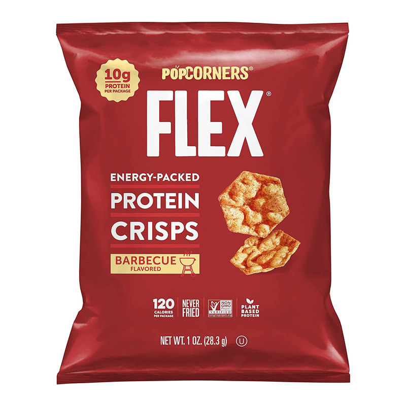 美国直邮Popcorners Flex ProteinChips牛肉生酮蔬菜蛋白薯片20包
