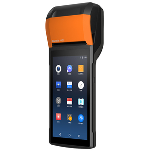 商米手持收银机一体机餐饮烧烤店点单机夜宵炒菜湘菜馆外卖点菜机扫码点餐收银系统管理一体机Q宝商用收银机