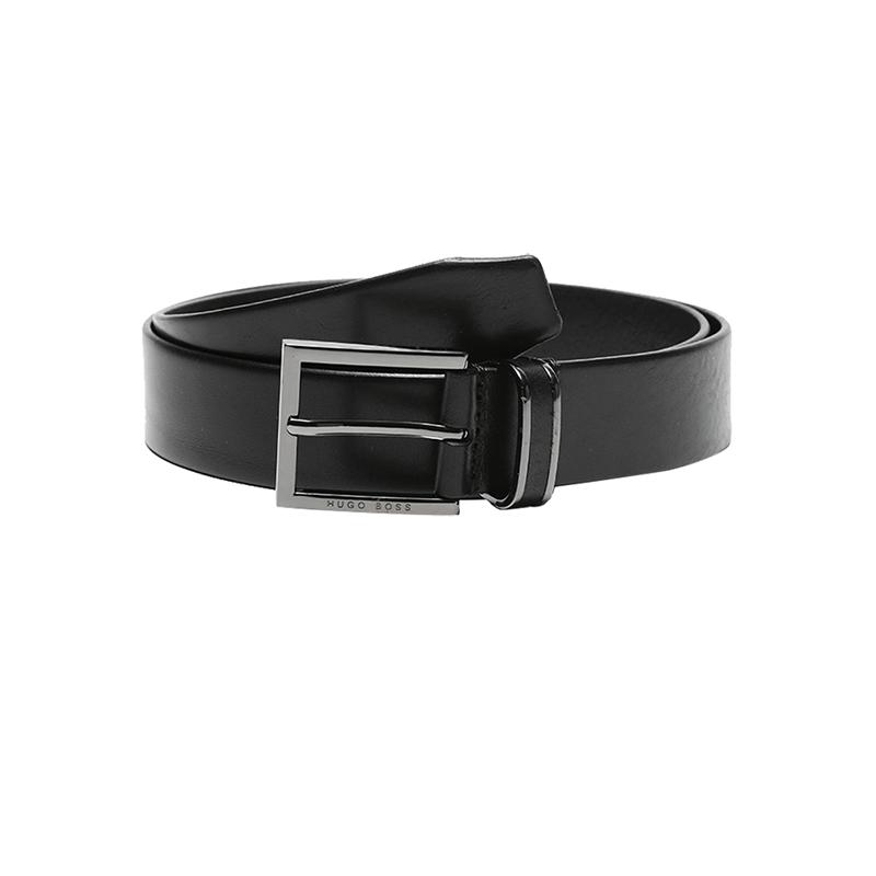 HUGOBOSS不可裁剪3.5cm皮带腰带