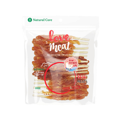 naturalcore鸡鸭肉绕牛皮卷