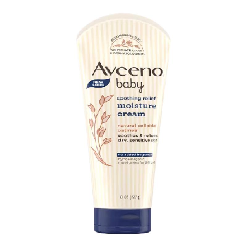 【自营】Aveeno艾惟诺/艾维诺婴幼儿童面霜润肤乳身体乳227g宝宝
