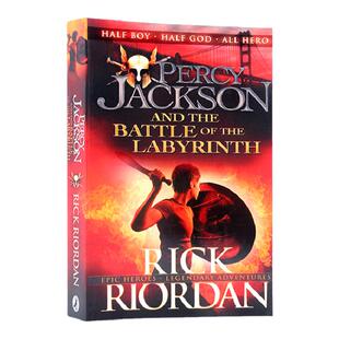 进口英文原版正版 Percy Jackson and the Battle of the Labyrinth 波西·杰克逊与迷宫之战 学生英语课外阅读 Rick Riordan