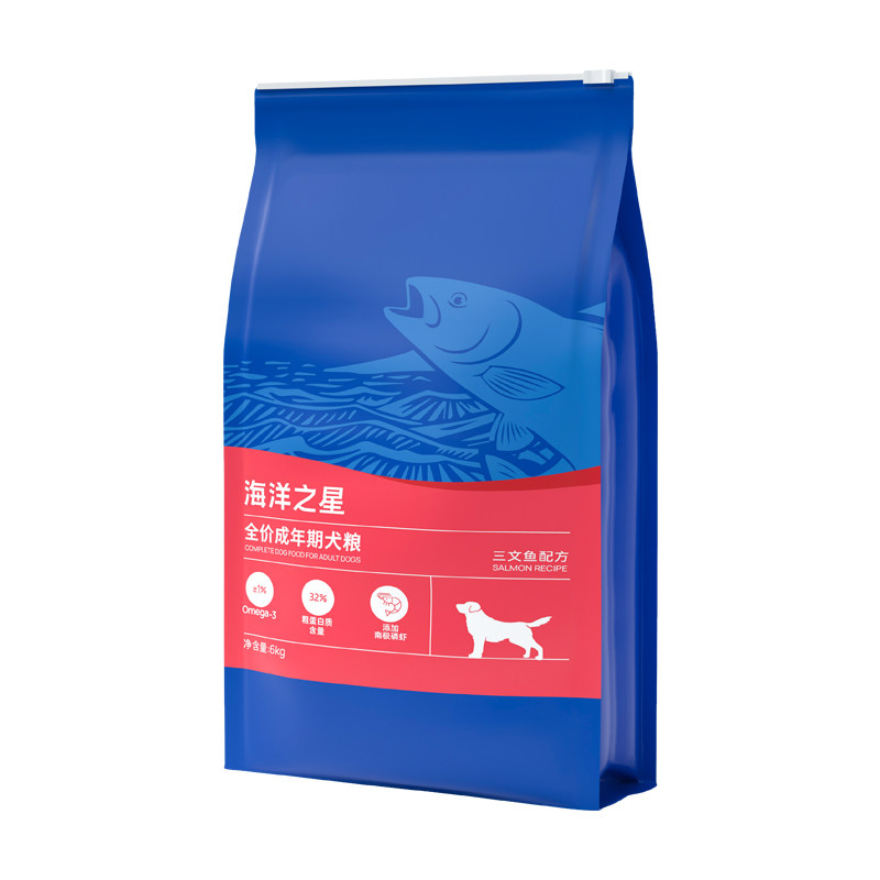 海洋之星狗粮小型犬粮中大型犬全价成犬比熊泰迪金毛边牧三文鱼肉