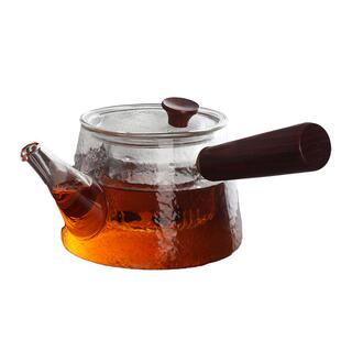 侧把玻璃茶壶耐高温加厚家用电陶炉煮茶壶过滤耐热泡茶器茶具