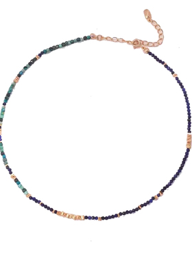 拾光集小众设计感彩色串珠项链