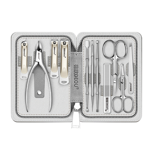 德国DEOU指甲刀套装2025新款家用指甲剪男士甲沟钳专用修脚工具炎