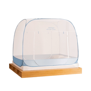 美朵嘉2025新款免安装蒙古包蚊帐家用卧室全罩式可折叠婴儿防蚊帐