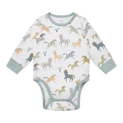 NestDesigns婴儿短袖包屁衣