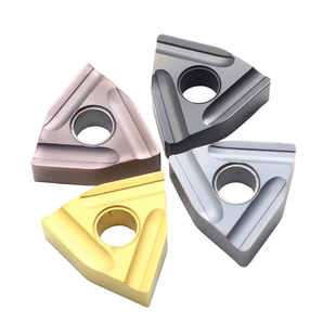 数控刀片开槽桃型WNMG080408R合金开粗刀粒080404L不锈钢外圆刀头