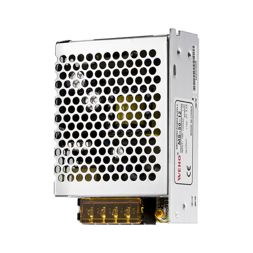 伟豪小体积50W开关电源盒12v24v交流全范围输入转直流稳压质保3年